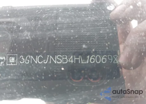 2017 Chevrolet Trax Ls from USA, damaged, VIN 3GNCJNSB4HL160698